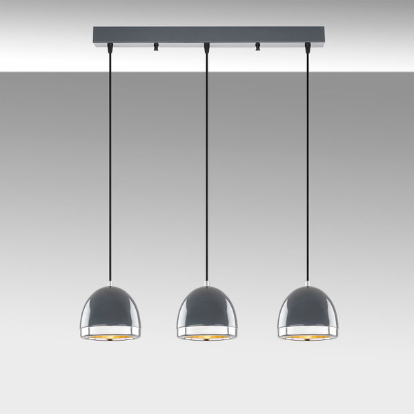 Opviq LustraNova Anthracite Elegance Chandelier | Opviq