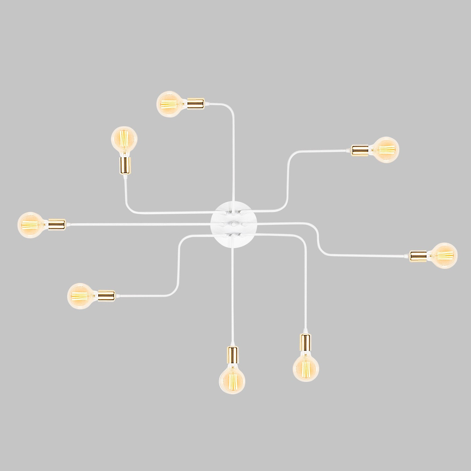 Opviq LustraNova Elegance Chandelier 140cm White Glow | Opviq