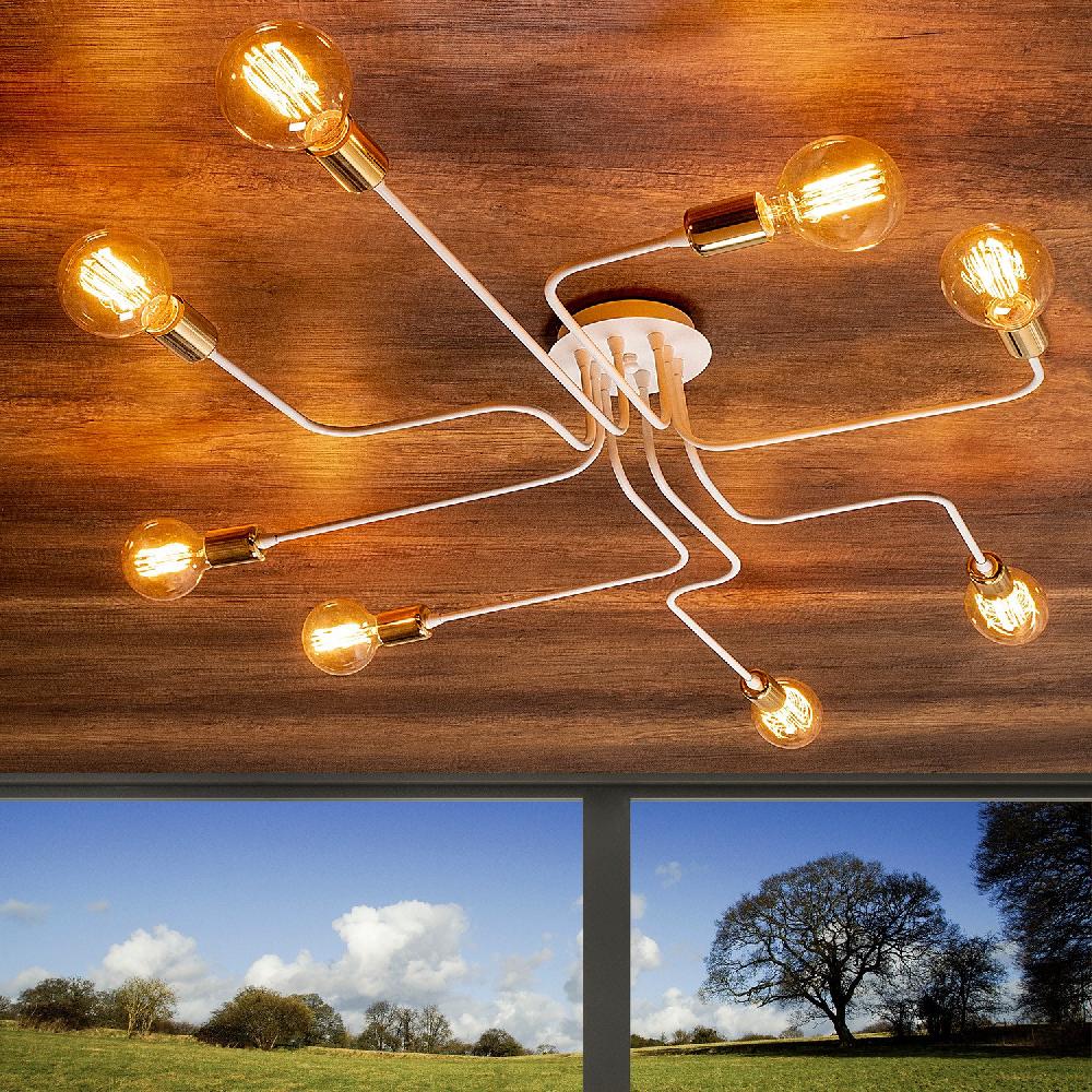 opviq LustraNova Elegance Chandelier 140cm White Glow | Opviq