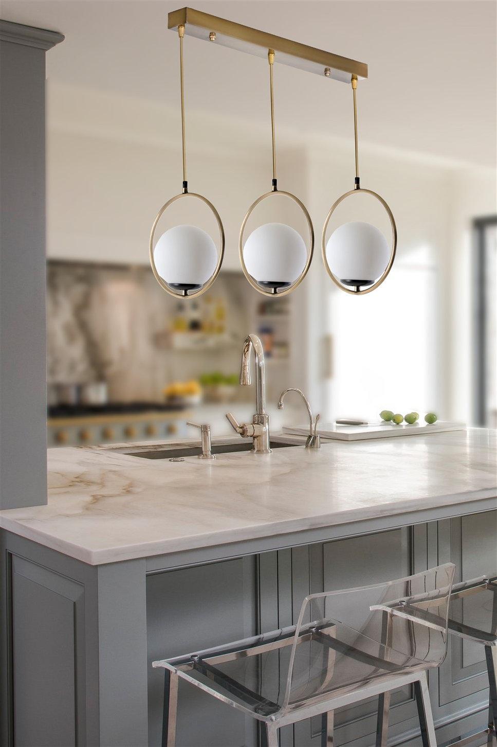 opviq LustraNova Glam Chandelier: Copper Elegance | Opviq