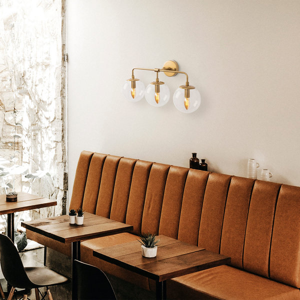 opviq LustraNova: Glam Metal Wall Light Elegance | Opviq