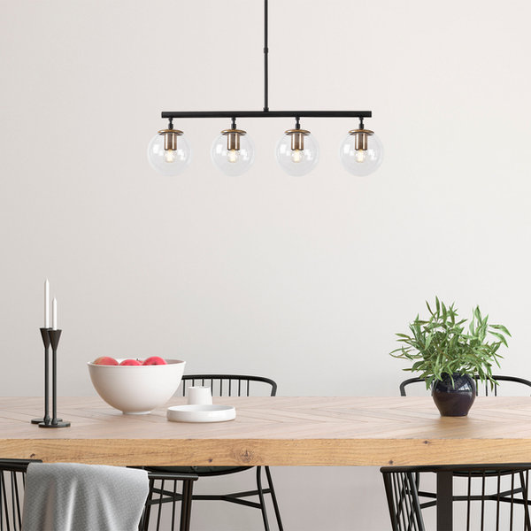 opviq LustraNova: Industrial Elegance Chandelier | Opviq