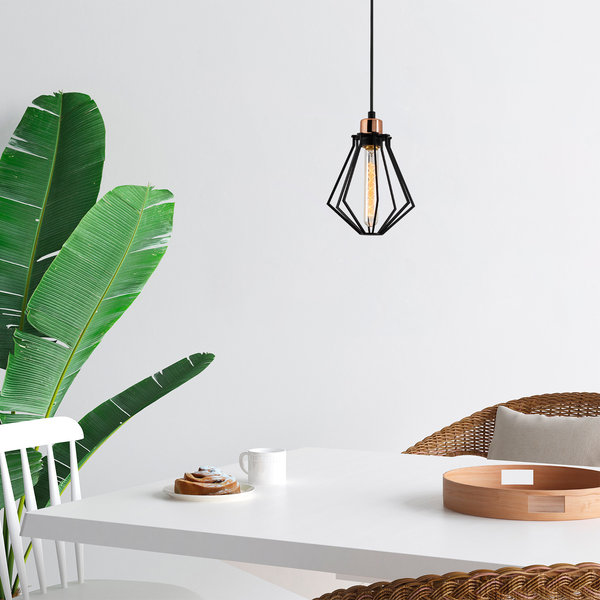 opviq LustraNova: Industrial Elegance Chandelier | Opviq