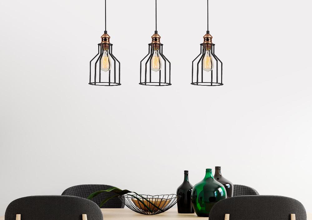 Opviq LustraNova: Industrial Elegance Chandelier | Opviq