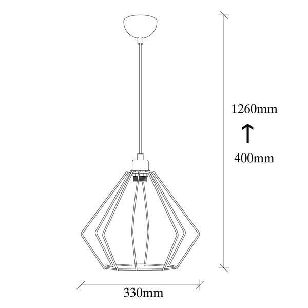 Opviq LustraNova: The Copper Black Elegance Chandelier | Opviq