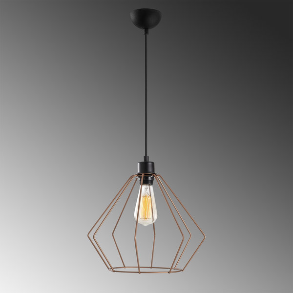 Opviq LustraNova: The Copper Black Elegance Chandelier | Opviq