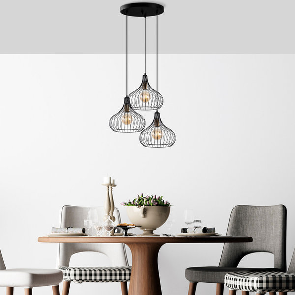 opviq LustraNova: The Industrial Elegance Chandelier | Opviq