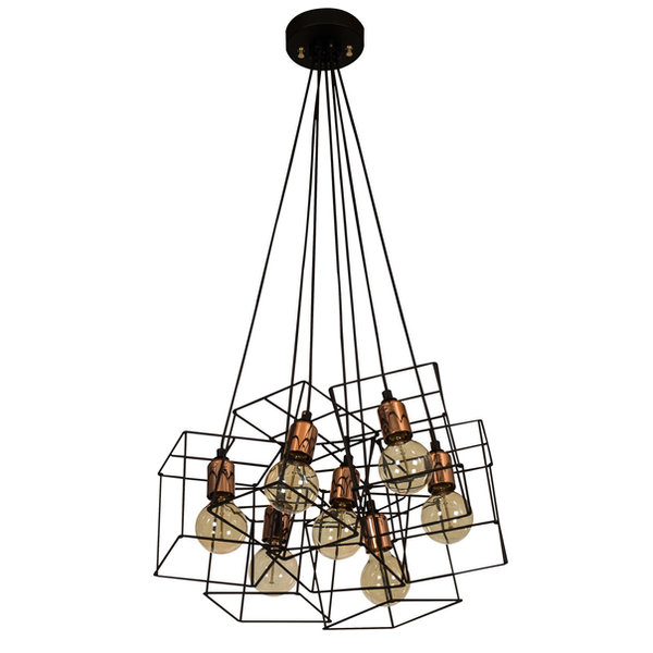 Opviq LustraNox CopperGlow Chandelier 40x60cm | Opviq