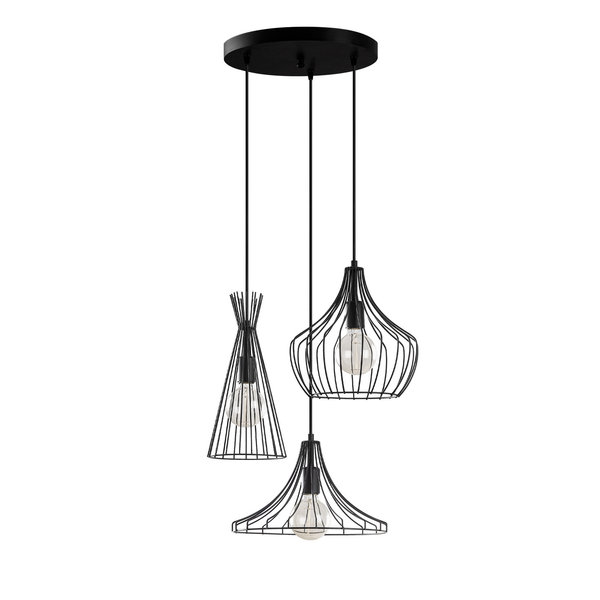 Opviq LustraNox: The Black Elegance Chandelier | Opviq