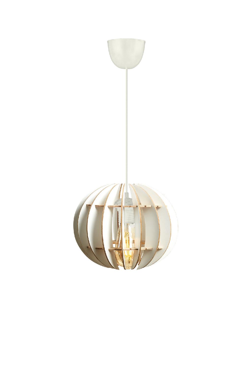 Opviq LustraSphere Glam Chandelier 60 - White Elegance | Opviq