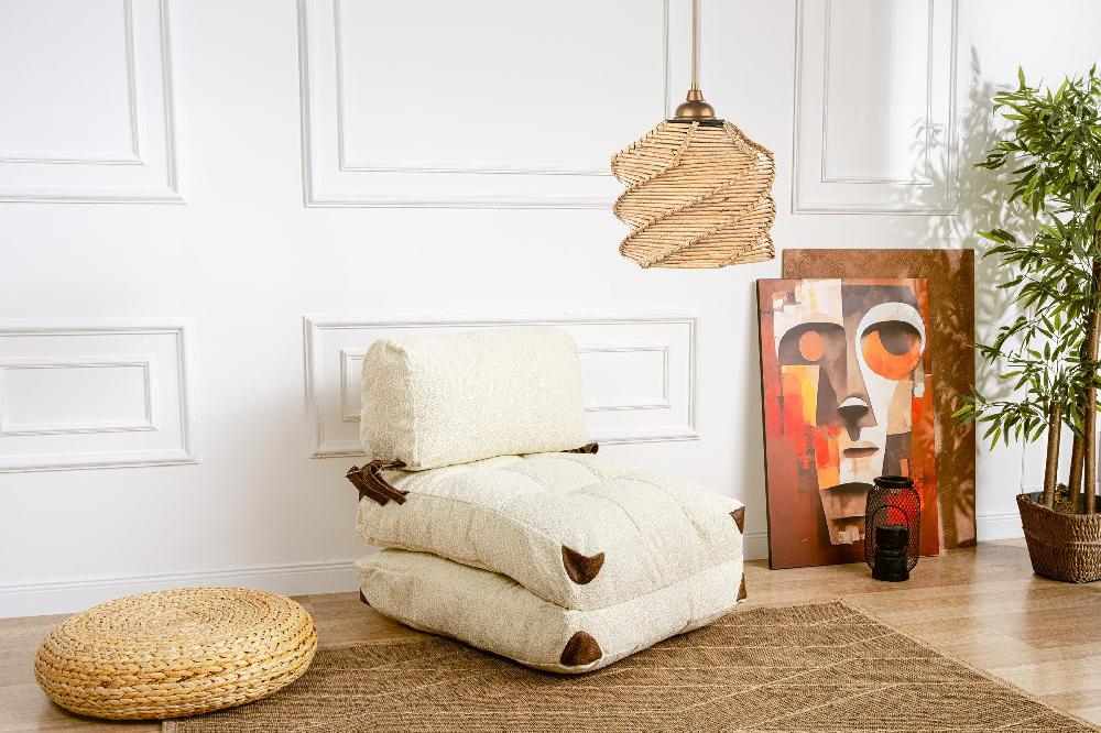 opviq LustraVibe Boho Glow Chandelier 20cm Natural Bliss | Opviq