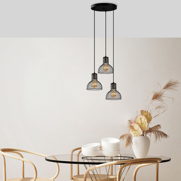 opviq LustraVibe: Industrial Elegance Chandelier | Opviq