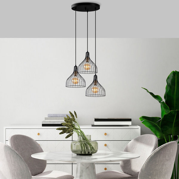 opviq LustraVibe: Modern Industrial Chandelier Elegance | Opviq