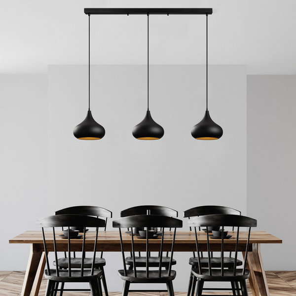 opviq LustraVibe Noir: Adjustable Elegance Chandelier | Opviq