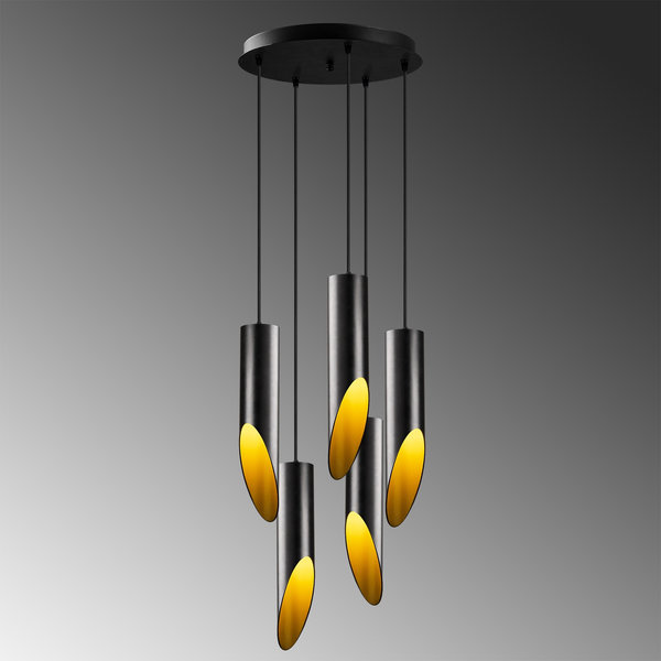 Opviq LustraVibe Nova: Modern Metal Chandelier Elegance | Opviq