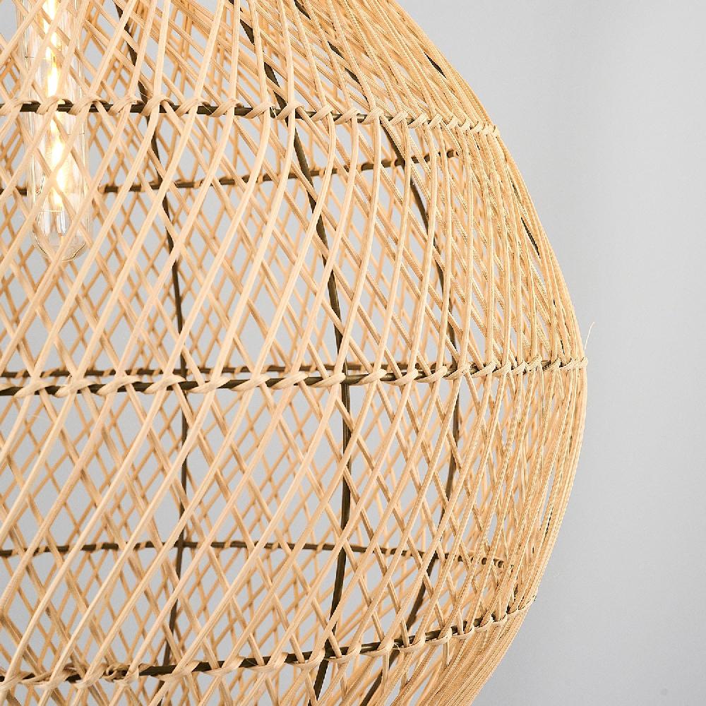 Opviq LustraVibe OakGlow Chandelier 50cm - EcoChic Elegance | Opviq