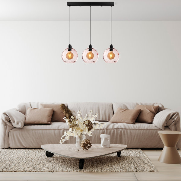 Opviq LustraVibe Pink Elegance Chandelier 120 Cm | Opviq