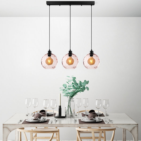 opviq LustraVibe Pink Elegance Chandelier 120 cm | Opviq