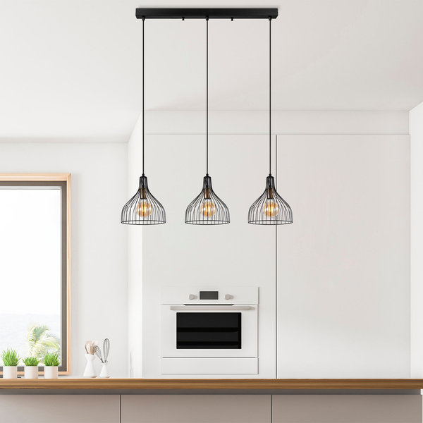 Opviq LustraVogue: Modern Black Elegance Chandelier | Opviq