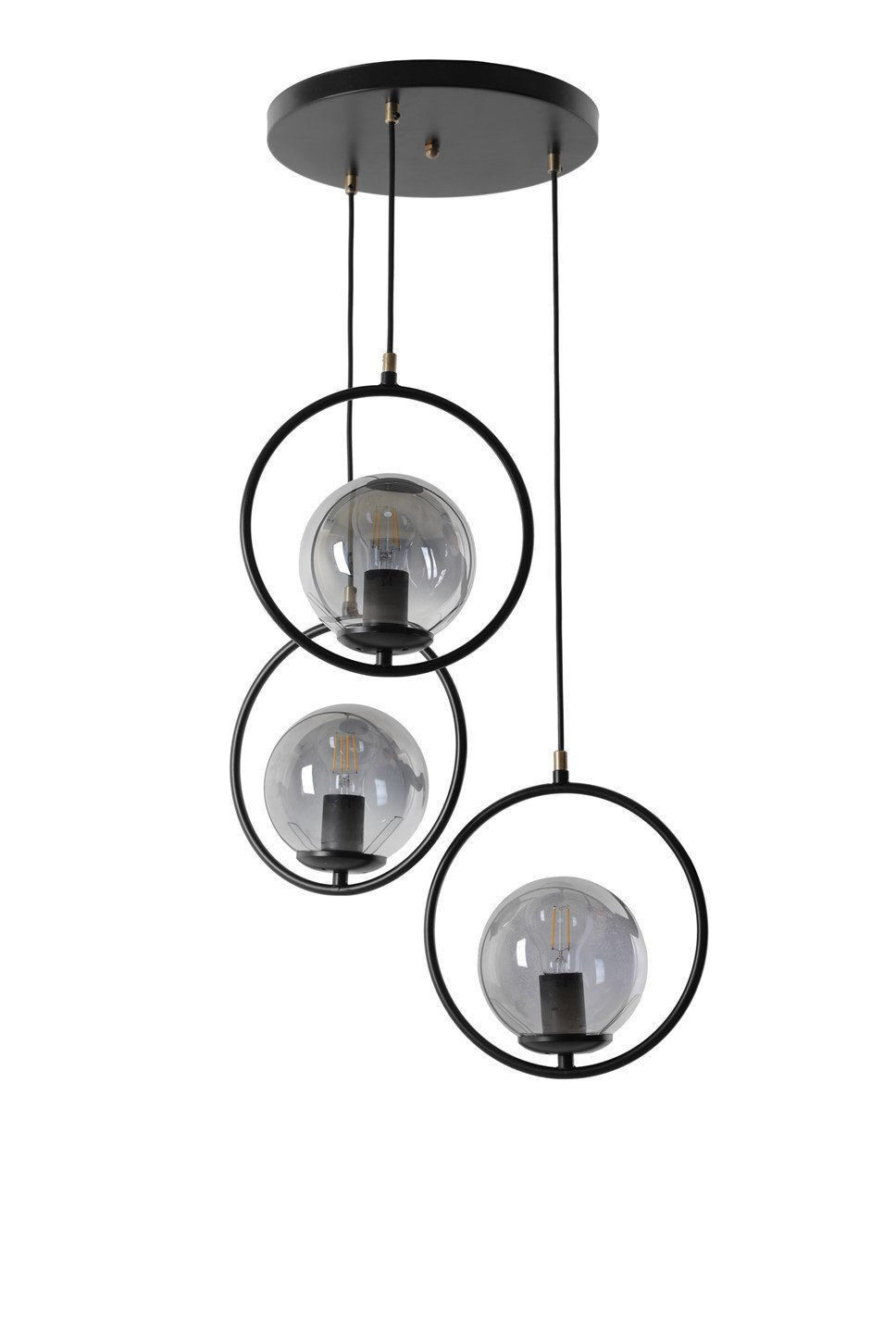 Opviq Lustre Noir: Industrial Elegance Chandelier | Opviq