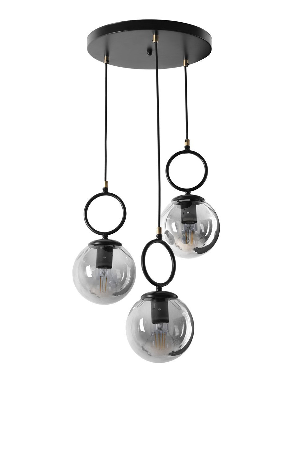 Opviq Lustre Noir: Industrial Elegance Chandelier | Opviq