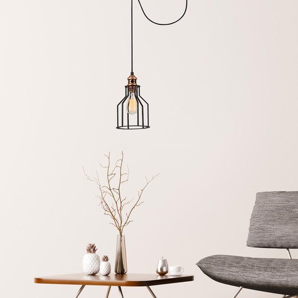 opviq Lustre Noir: The Modern Industrial Chandelier | Opviq
