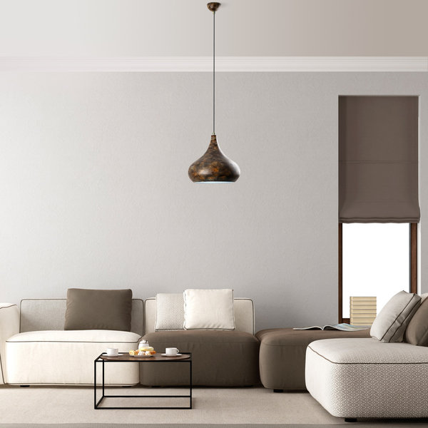 Opviq LustreAura: Elegant Antiqued Metal Chandelier | Opviq