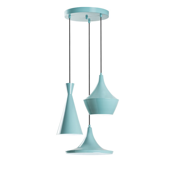 Opviq LustreAura Turquoise Elegance Chandelier | Opviq