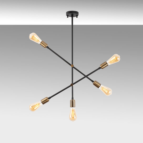 Opviq LustreCraft: Industrial Elegance Chandelier | Opviq