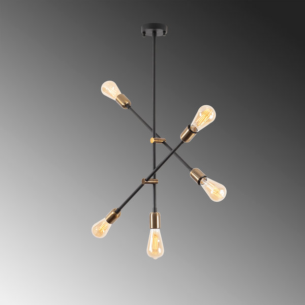 Opviq LustreCraft: Industrial Elegance Chandelier | Opviq