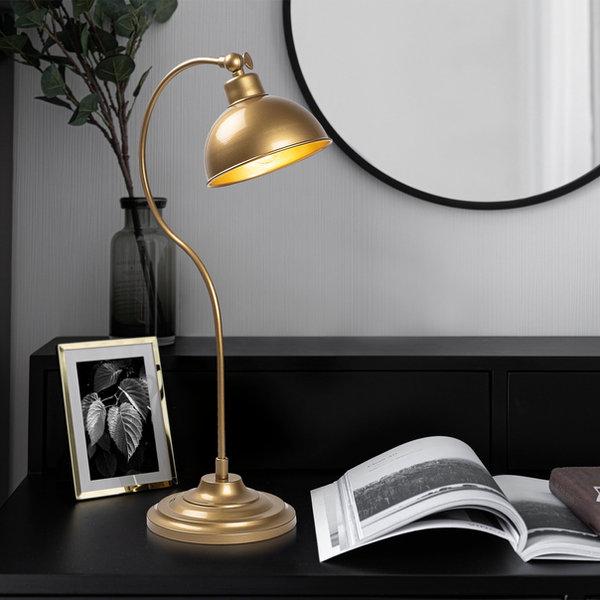 opviq LustreGlow Copper Lamp 29C: Modern Elegance | Opviq