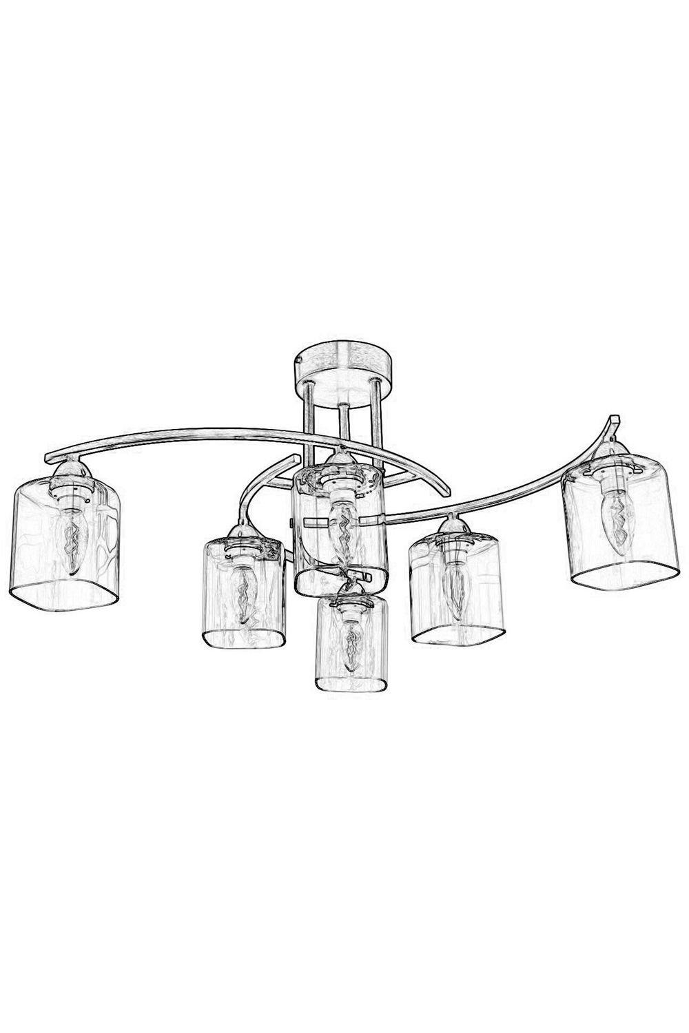 Opviq LustreLoom: Copper Glam Chandelier Delight | Opviq