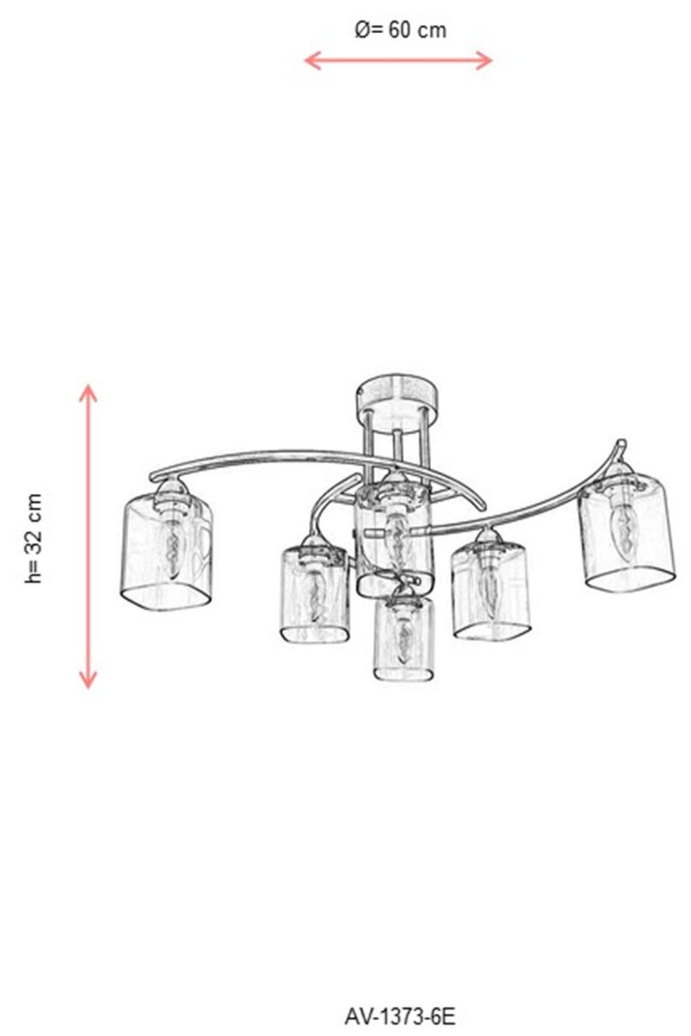 Opviq LustreLoom: Copper Glam Chandelier Delight | Opviq