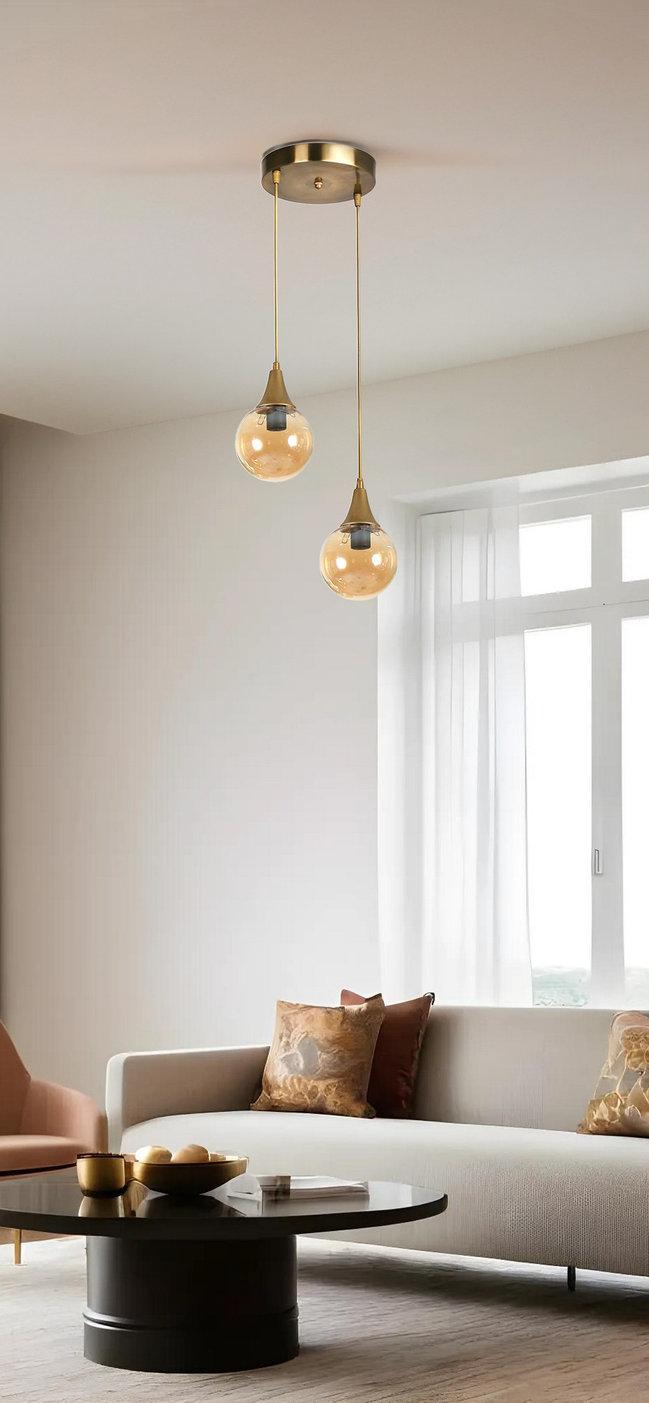 opviq LustreLoom Elegance Chandelier 25cm Shine | Opviq