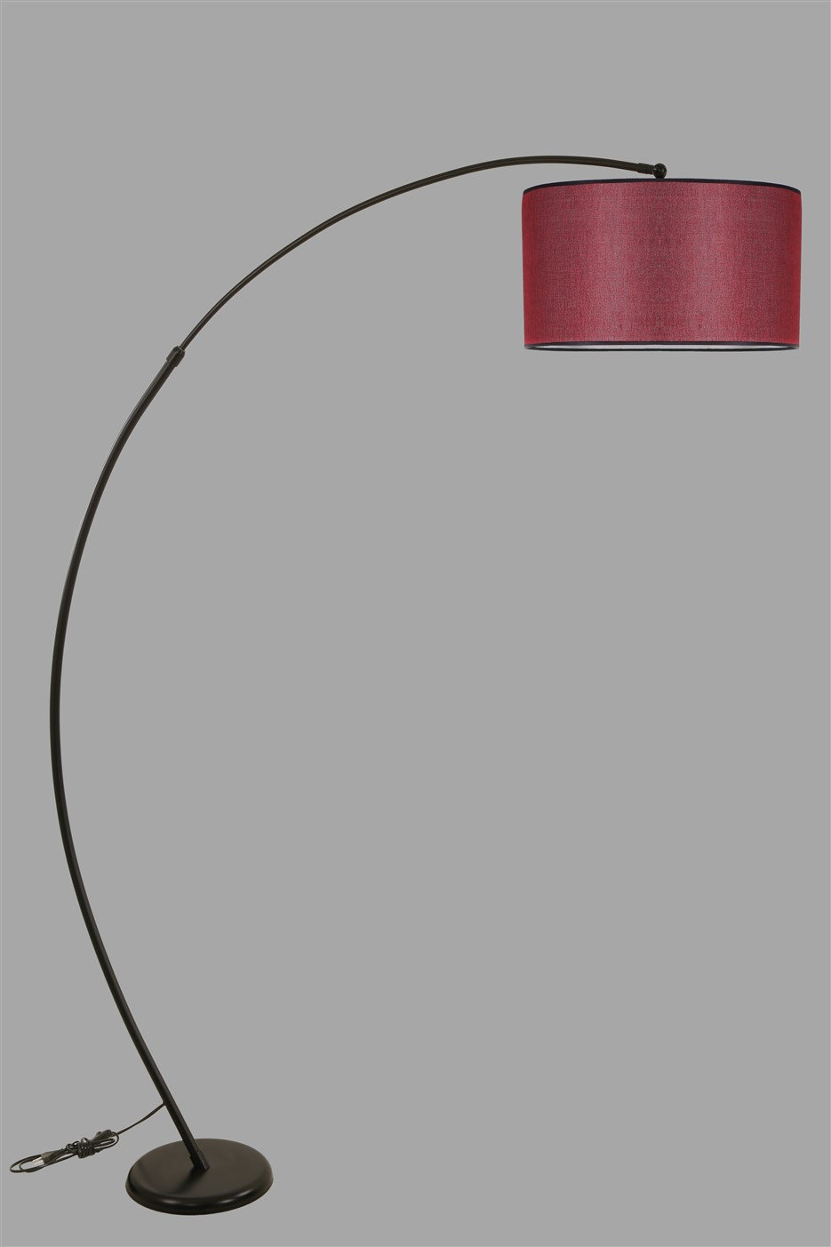 Opviq LustreLux Adjustable Claret Red Floor Lamp | Opviq