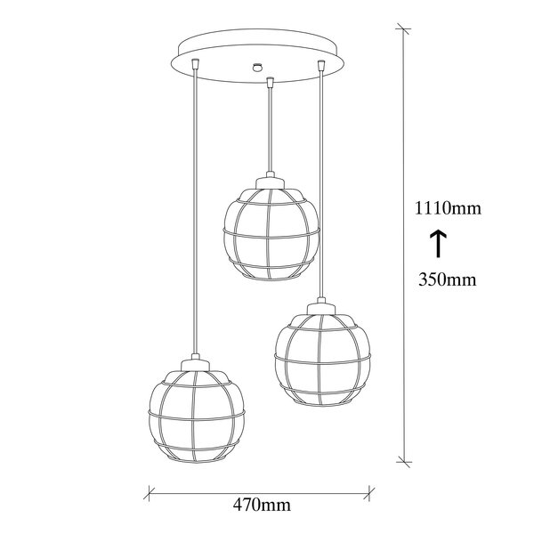 Opviq LustreLuxe Copper Chandelier 47C GlamGlow | Opviq