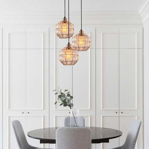 opviq LustreLuxe Copper Chandelier 47C GlamGlow | Opviq