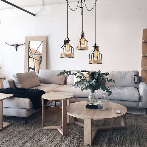 opviq LustreNostalgia: Industrial Elegance Chandelier | Opviq