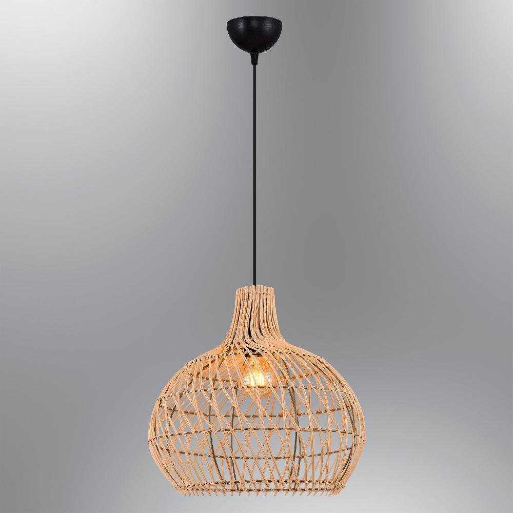opviq LustreOak Elegance Chandelier 40cm Pendant Light | Opviq
