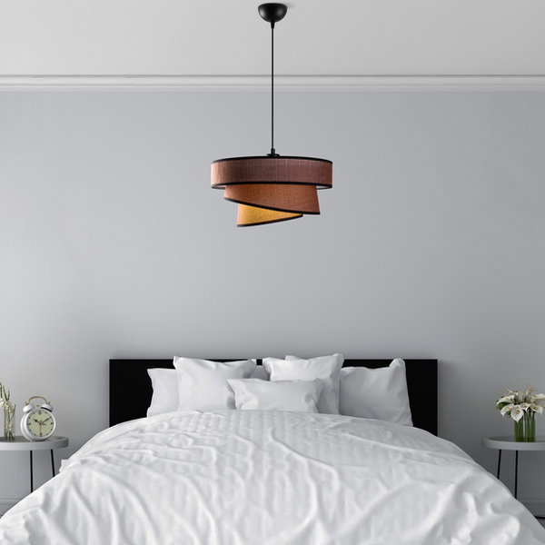 Opviq LustreVibe: Elegance In Dark Brown Illumination | Opviq