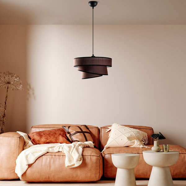 Opviq LustreVibe: Elegance In Dark Brown Illumination | Opviq