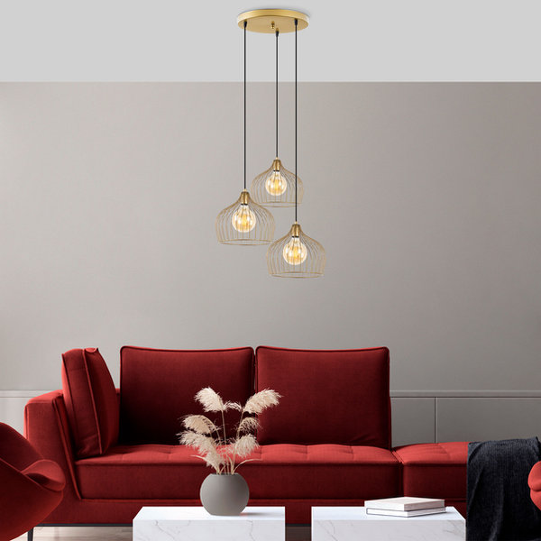 Opviq LustreVibe: Glamorous Metal Chandelier Elegance | Opviq