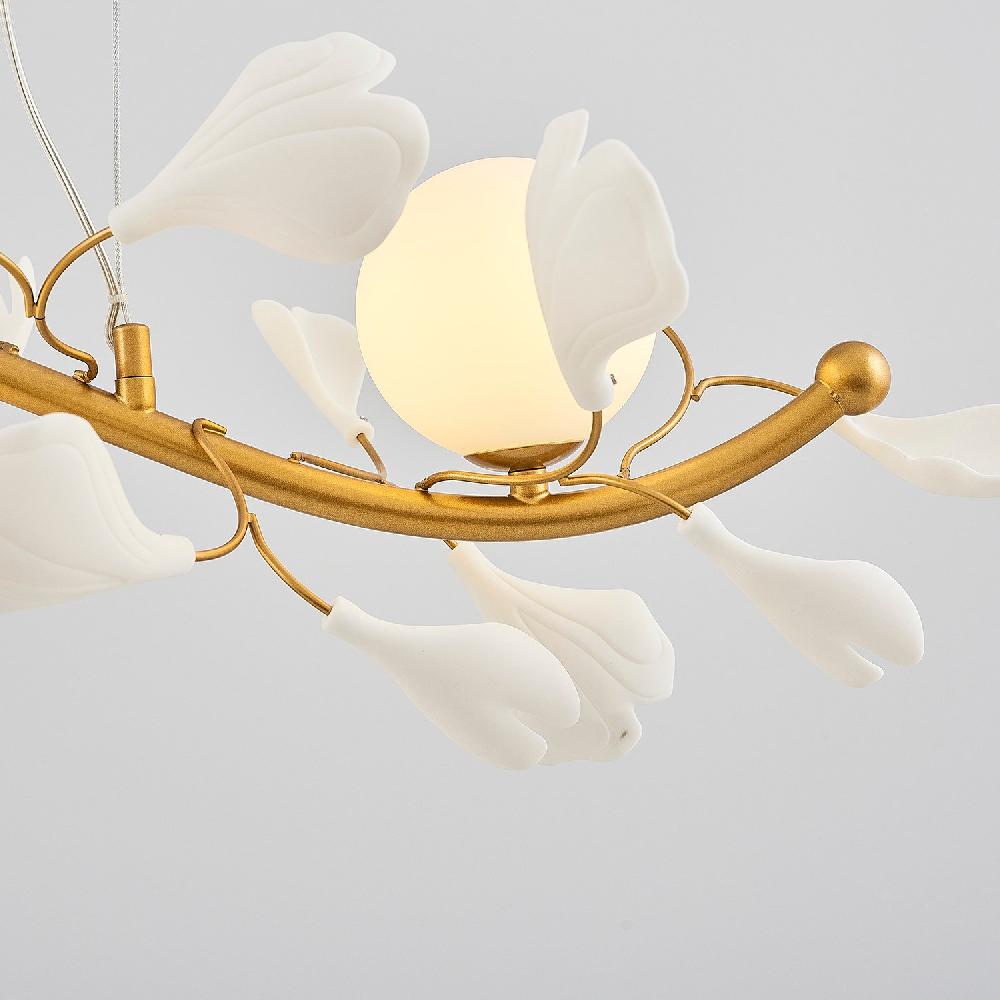 Opviq LustreVibe OpalGlow Chandelier 115X32 Elegance | Opviq