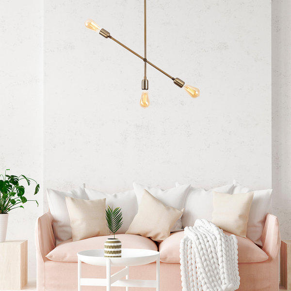 opviq LustreVibe: Vintage Copper Dream Chandelier | Opviq