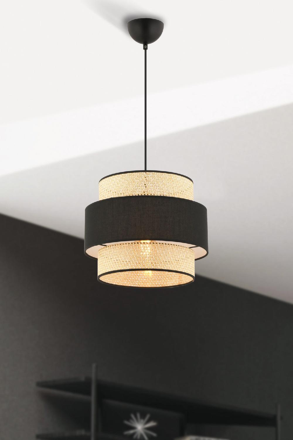 opviq LustroLux CamelBlack Chandelier 65 cm Elegance | Opviq