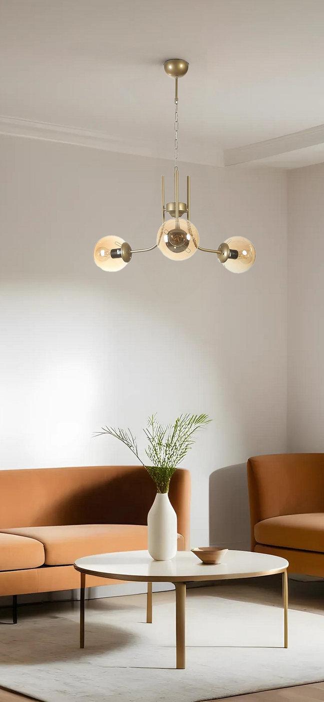 opviq Lustrous Luminara: The Radiant Chandelier 65cm | Opviq