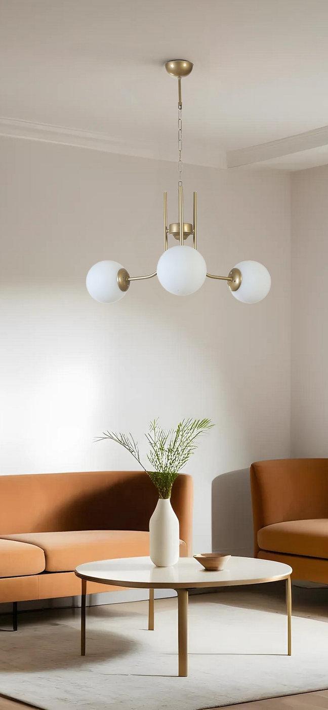 opviq Lustrous Luminara: The Radiant Chandelier 65cm | Opviq