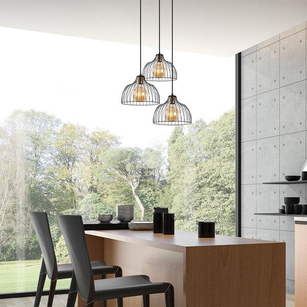 Opviq LuxeAura Chandelier: Industrial Elegance Redefined | Opviq