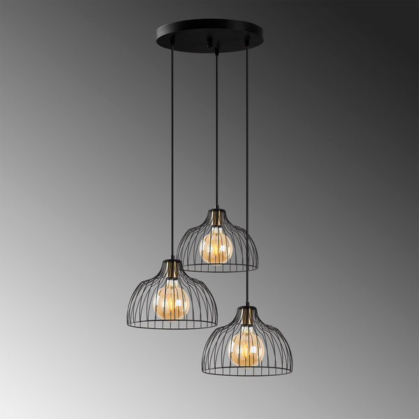 Opviq LuxeAura Chandelier: Industrial Elegance Redefined | Opviq