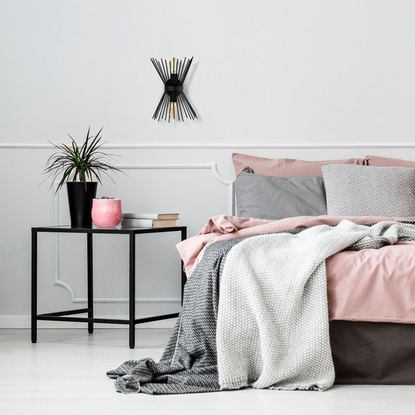 Opviq LuxeBeam Noir - Industrial Elegance Wall Lamp | Opviq